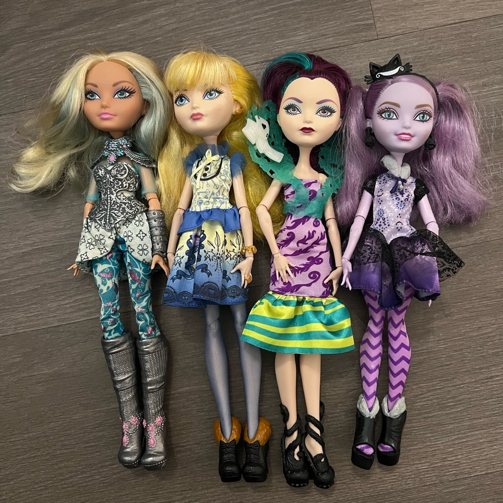 Ever After High Doll 4 pcs Monster High